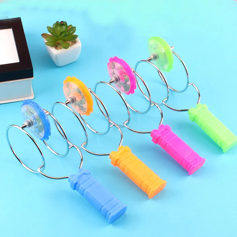 Led Magic Magnetic Orbit Spinning Top Toy