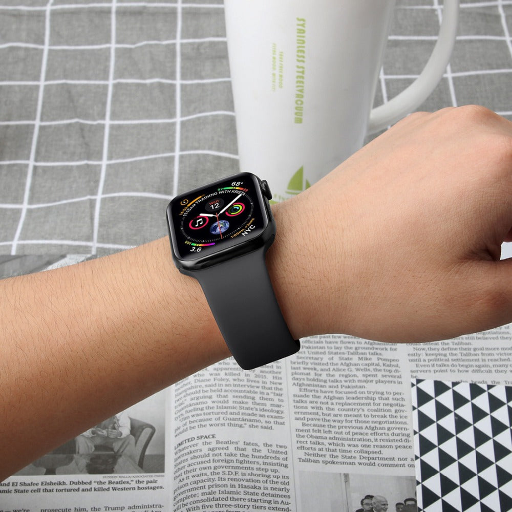 Silicone strap For Apple Watch band