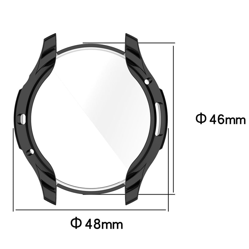 Soft Silicone Case Glass For Amazfit GTR 4 Smart Watch Screen Protector