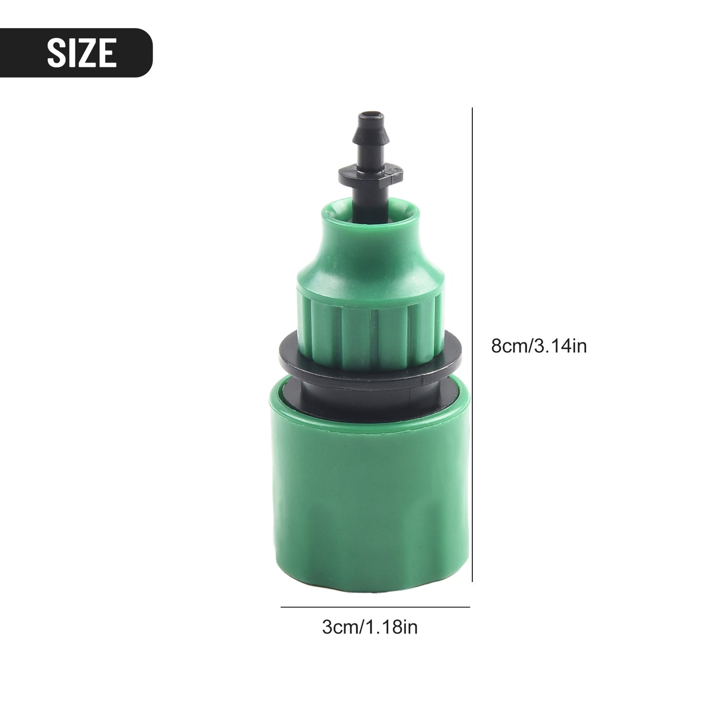 Plastic Garden Water Hose Quick Connector Irrigation Adapter