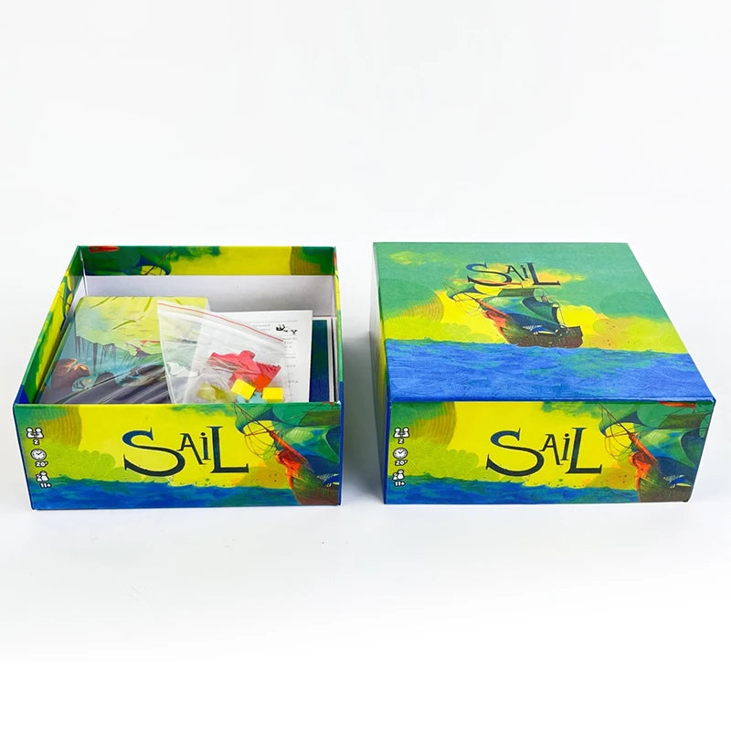 SAIL Board Game English Version with German Style Cards