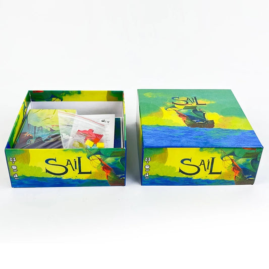 SAIL Board Game English Version with German Style Cards