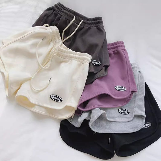 Women Casual Drawstring Sports Shorts Summer
