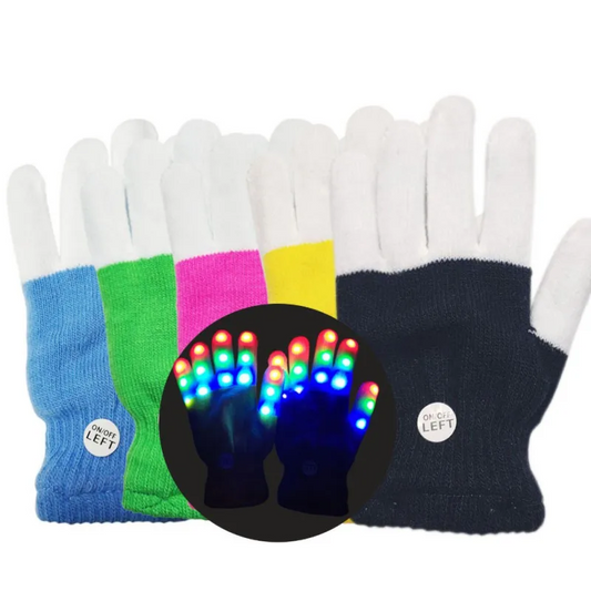 Children LED Gloves Keep Warm Gloves LED Gloves