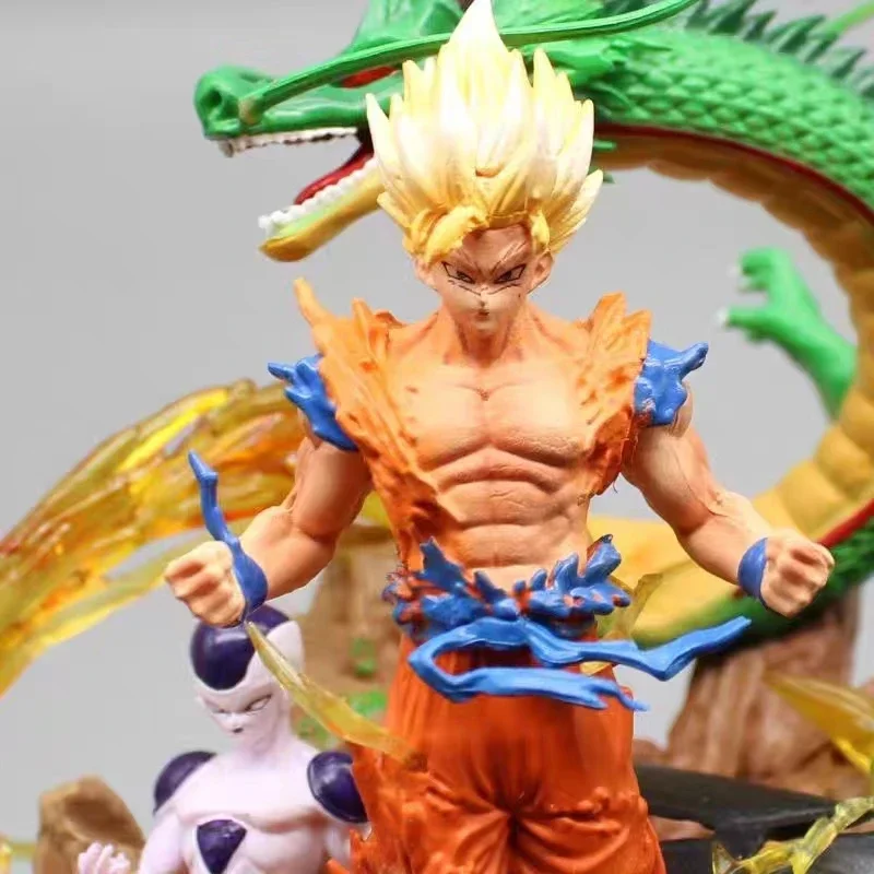 23cm Dragon Ball Z Figures Son Goku Frieza Shenron Action Figure