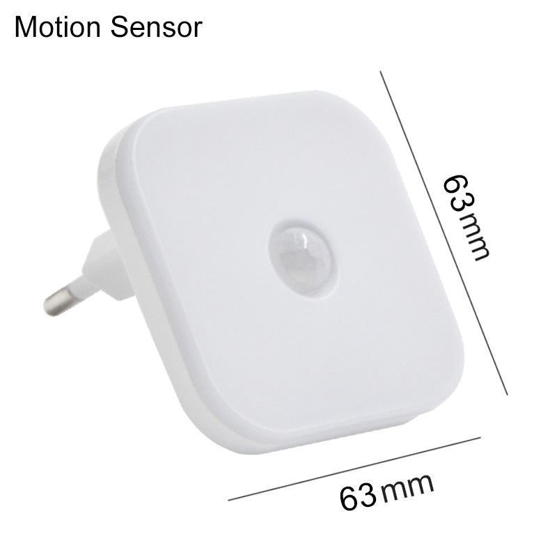 Night Light Motion Sensor With LED Light EU Plug