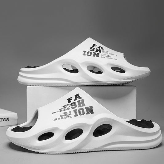 Men Fashion Massage Slippers Indoor