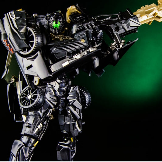 Transformation Robot Toy 4 Dark Lockdown Robot Car Figures