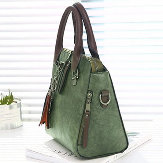 Vintage PU Leather Ladies HandBags Women