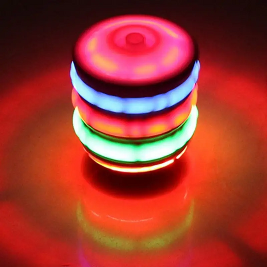 Spinning Top Colorful Flash LED Light Laser Music