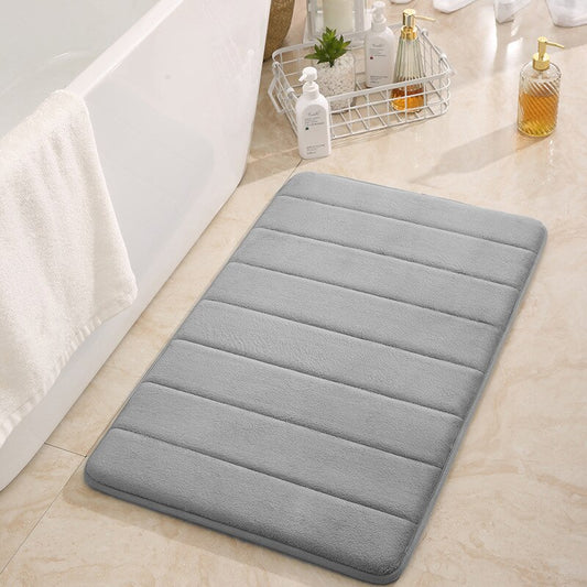 50*80cm Bathroom Anti-skid Mat, Quick Water Absorption