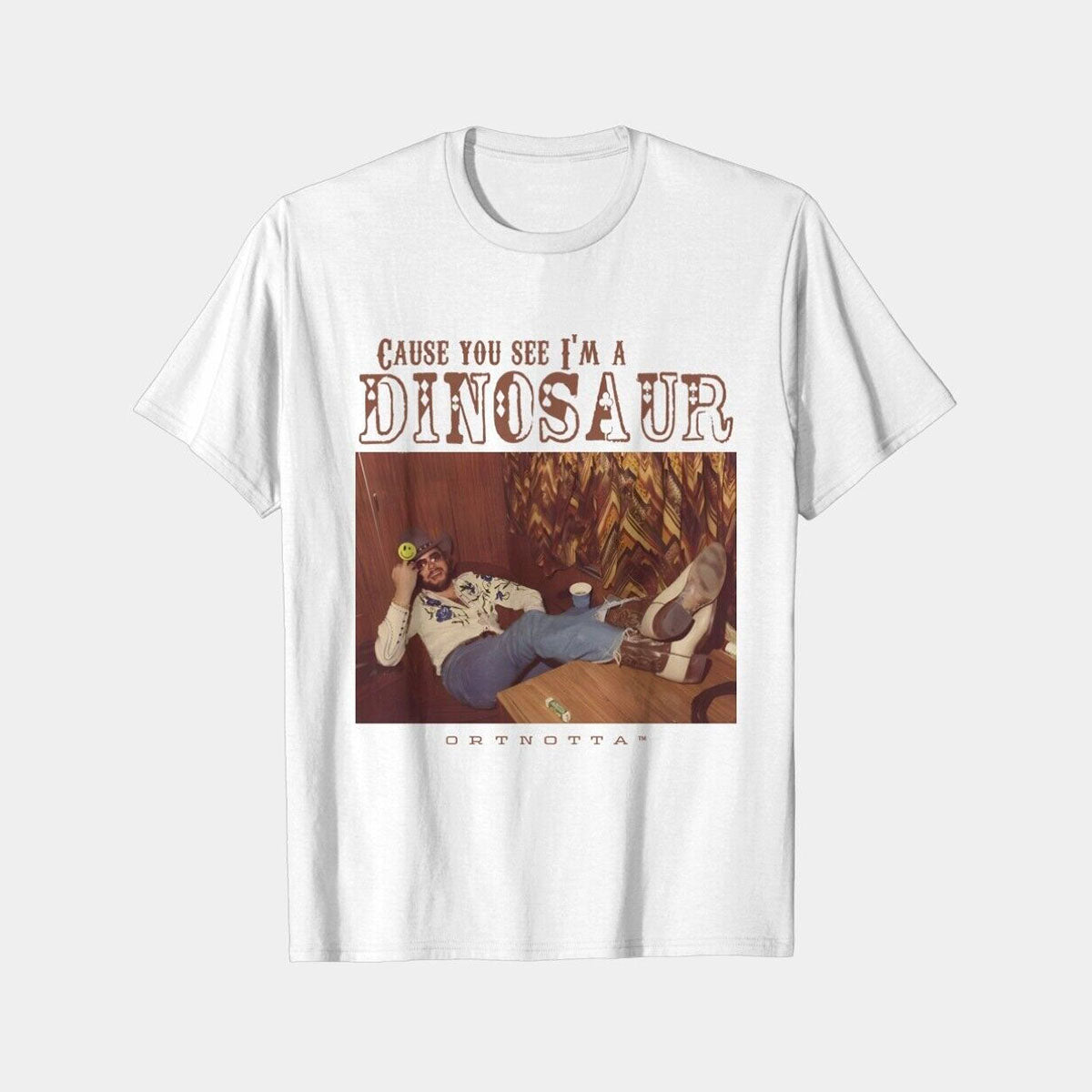 Dinosaur Hank Williams Jr.Bocephus Western Shirt