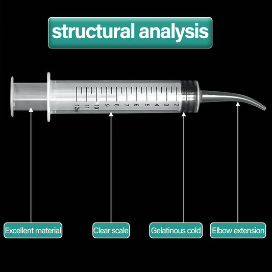 1Pc Elbow Syringe Bird Feeding