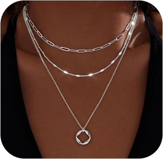 Layered Gold Necklaces for Women