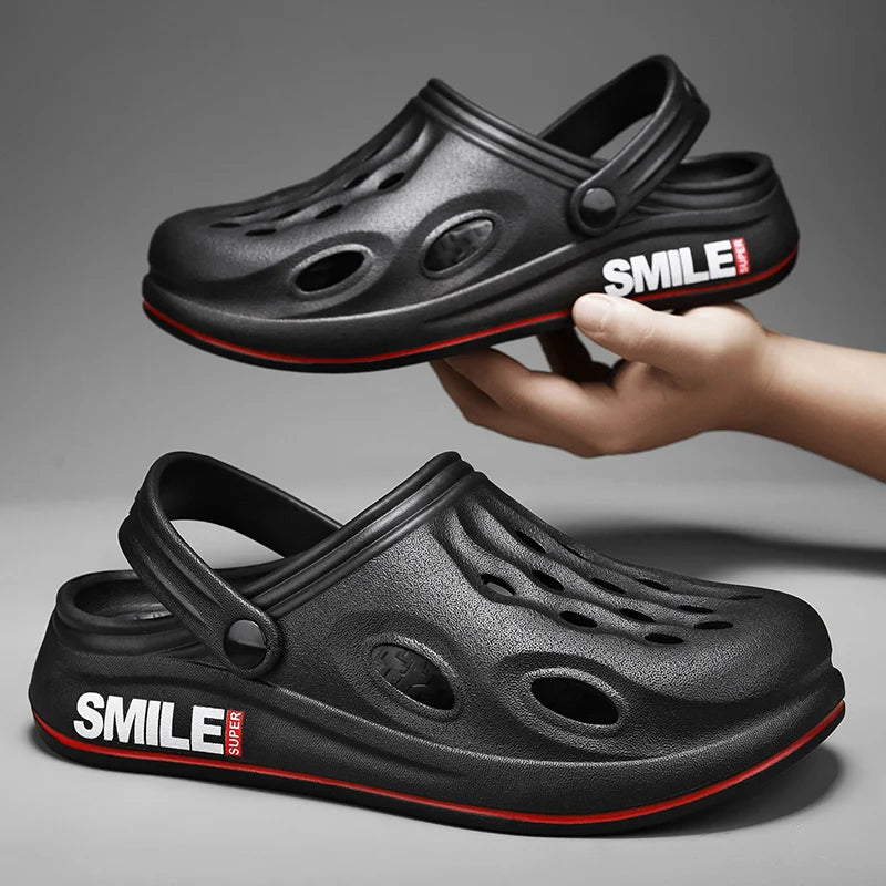 Men Trend Clogs Sandals Slippers Fashion Men's Summer