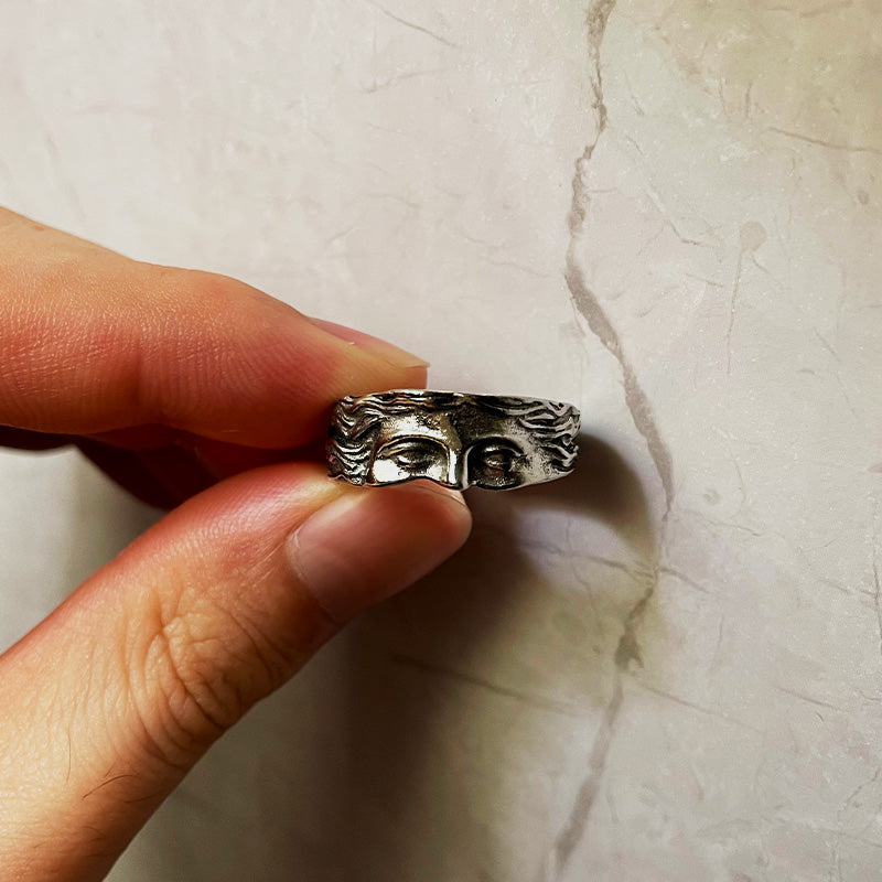 Retro Half Face Venus Ring For Men Women