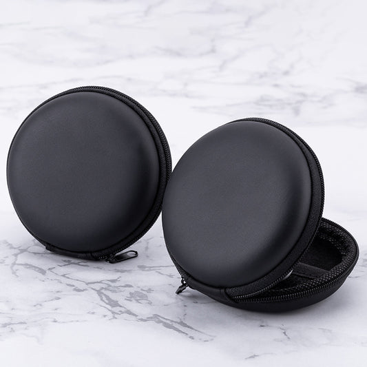 Earphone Storage Case PU Mini Carrying Hard Bag Box Case