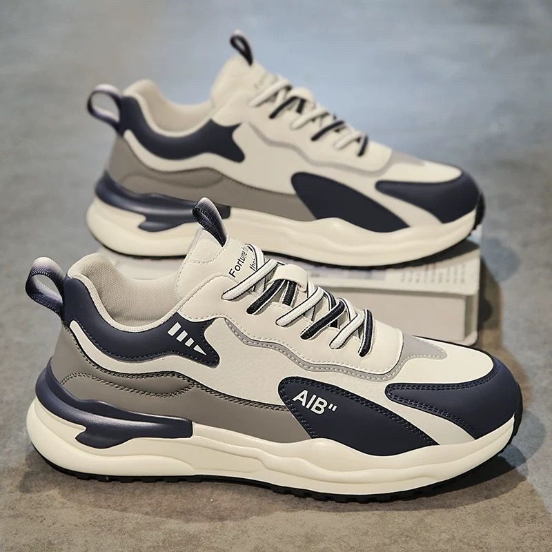 2025 men's shoes autumn leather sports shoes