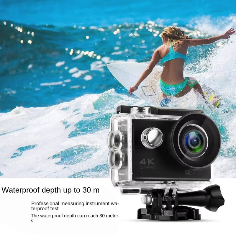 2.0" Action Camera Ultra HD 4K 30FPS WiFi Underwater Cameras
