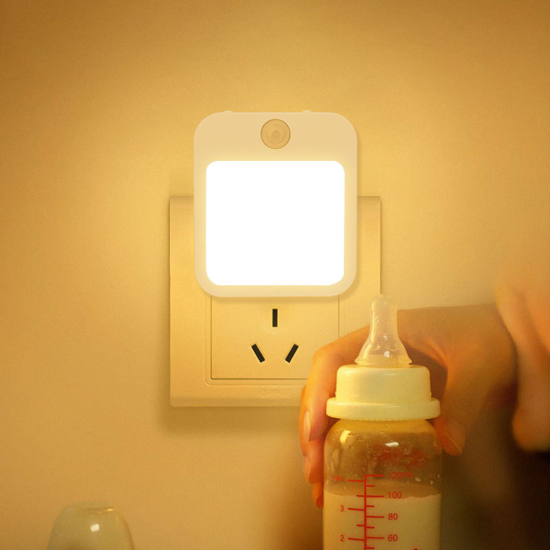 Night Light Motion Sensor With LED Light EU Plug