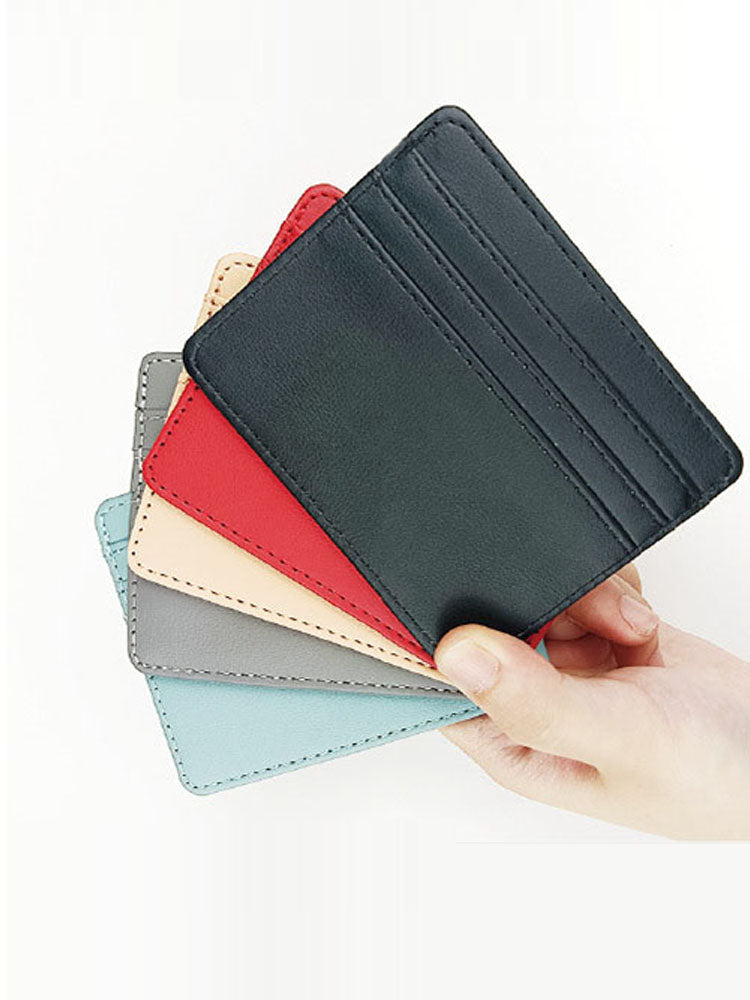 PU Leather ID Card Case