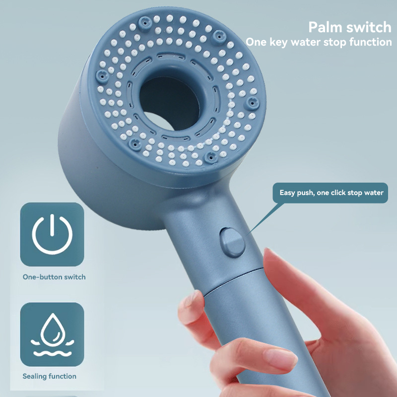 Shower Head High Pressure Showerhead Portable Filter Rainfall