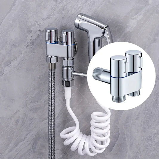 Zinc Alloy Angle Valve Wall Mount Toilet Bidet
