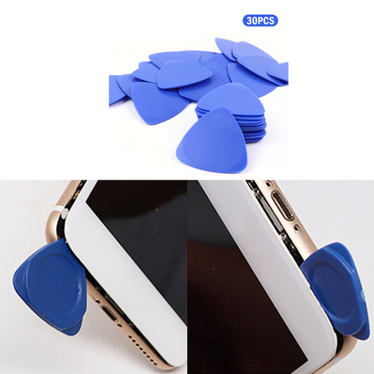 30pcs Triangle Hard Plastic Scraper For Mobile Phone