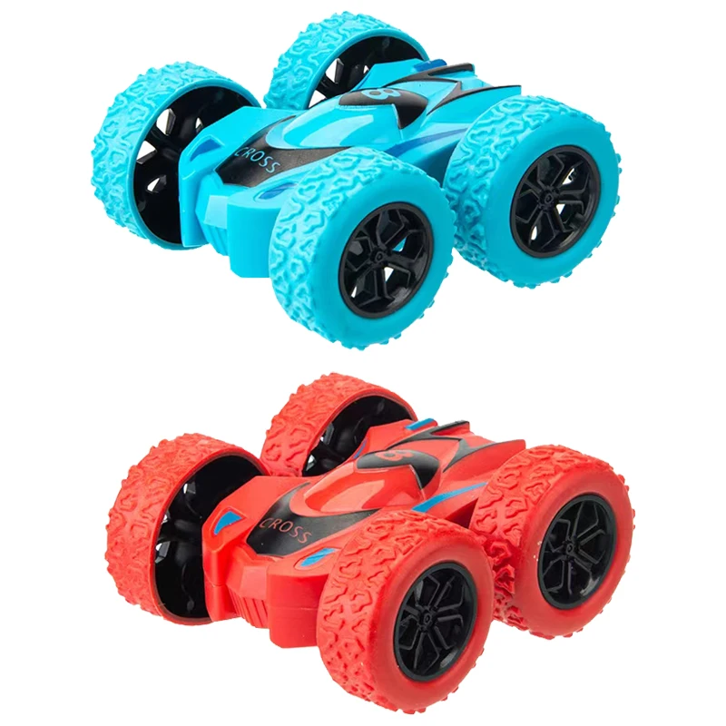 4pcs/2pcs/ double-sided inertia stunt rolling toy