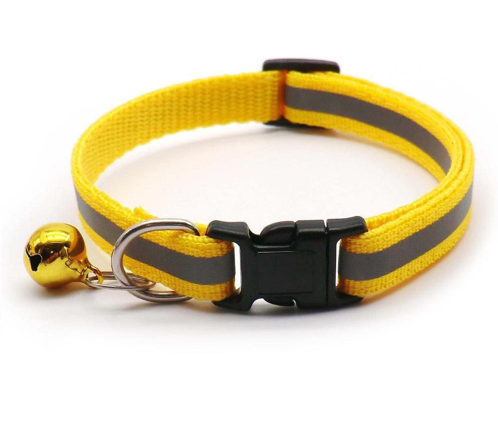 2Pcs/Pack 12 Colors Reflective Adjustable Cats And Small Dogs