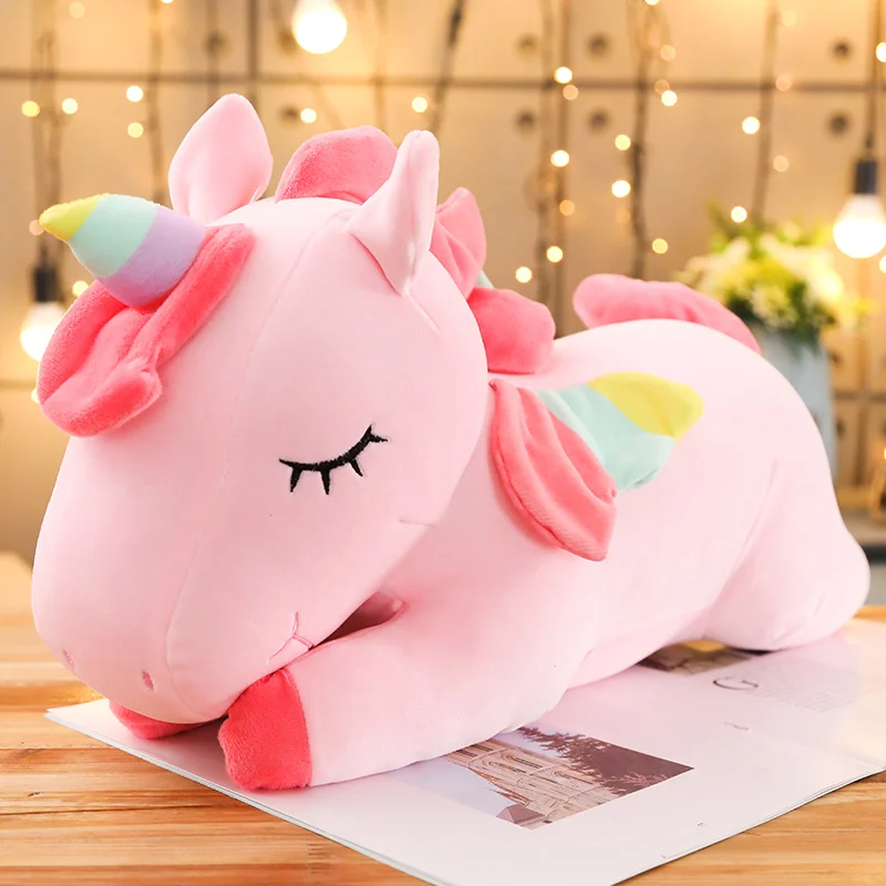 25CM Giant Size Unicorn Plush Toy Soft Stuffed Cartoon Unicorn Dolls