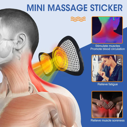 Electric Neck Massager Muscle Massage Stimulator