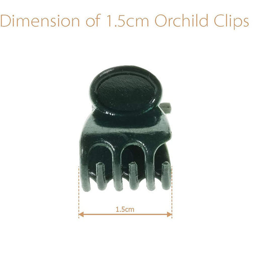 6-Claw Dark Green Plant Clips