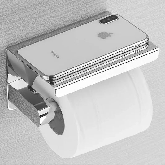 Stainless Steel Bathroom Paper Holder Toilet Roll Holder