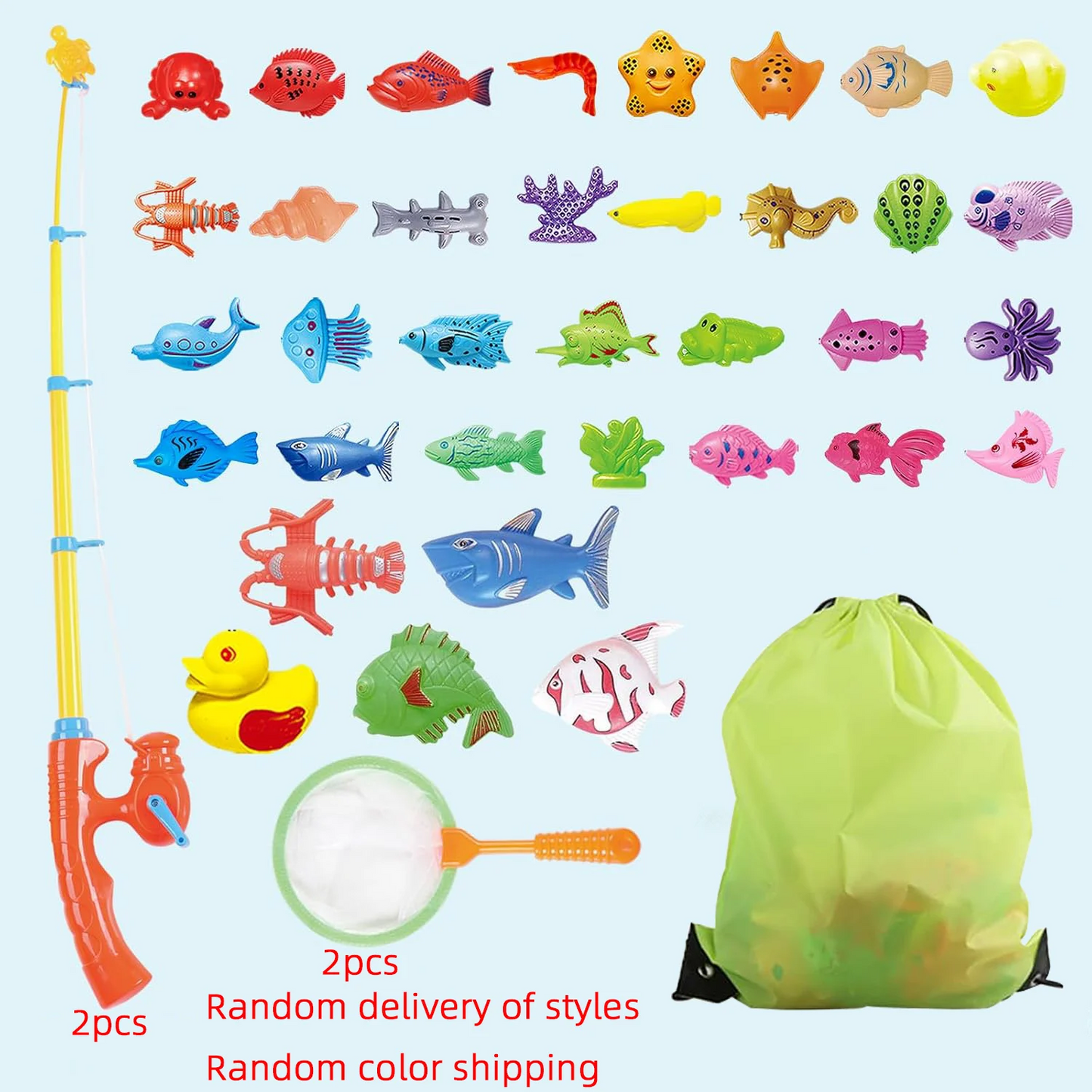 Children Bathtub Fishing Toy Swimming Bathing