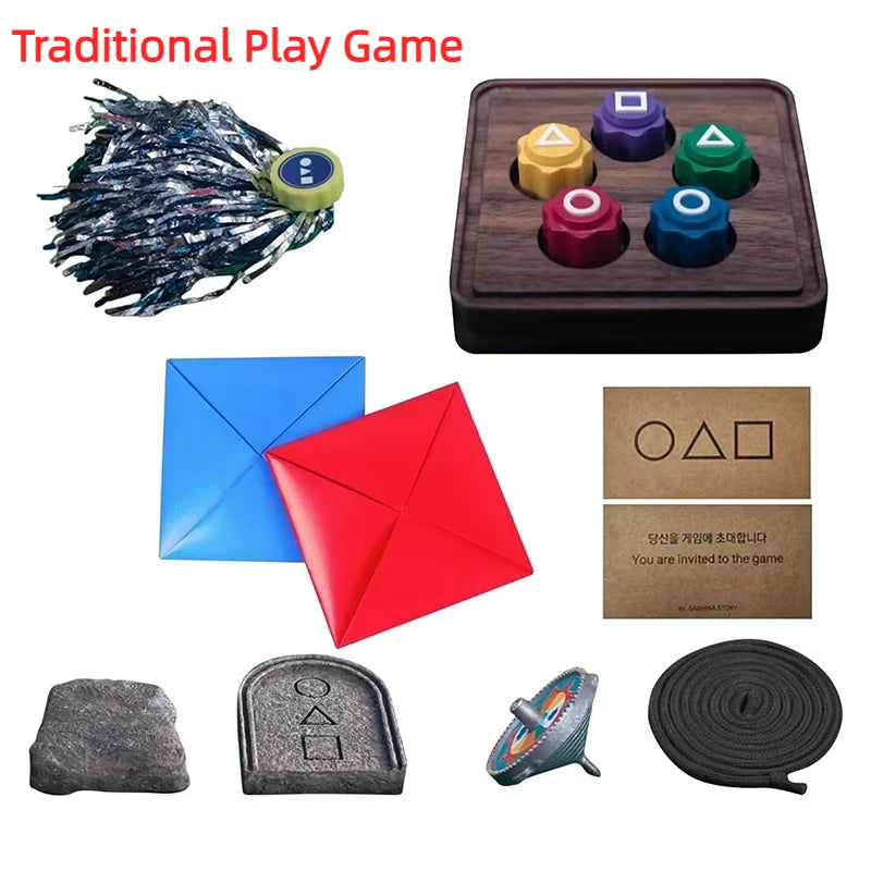 Traditional Play Game Fun Gonggi