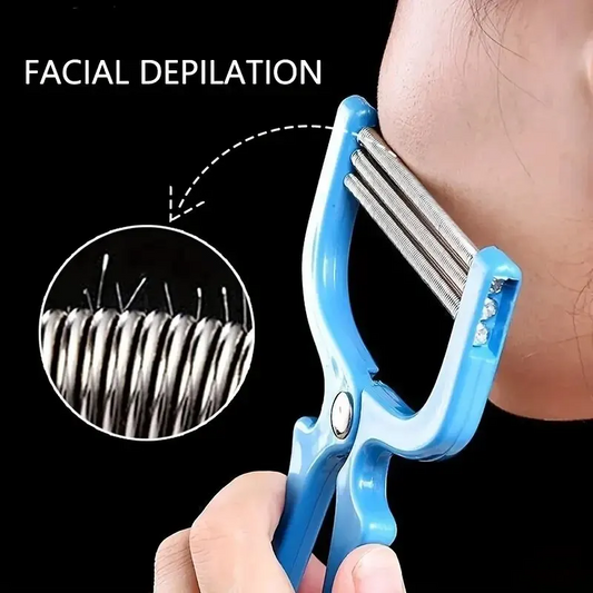 1 PCs Facial Hair Remover Manual Removal Epilator Beauty