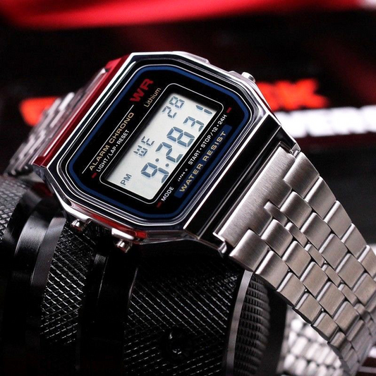 Luxury Gold Silver Sports Military Watches Men
