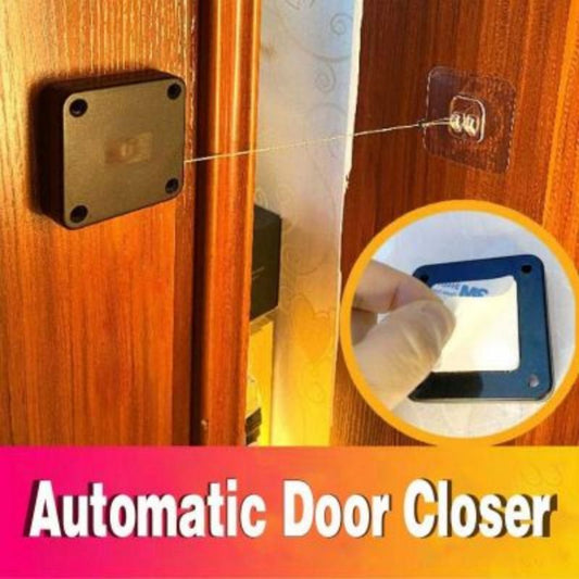 Automatic Sensor Door Closer Punch-Free Adjustable