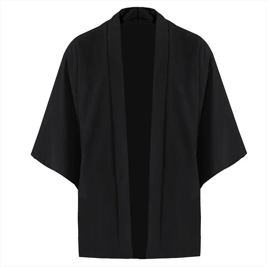 Men's Japanese Kimono Shirts Casual Open Stitch