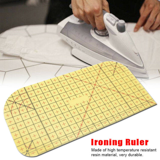 1/2pcs DIY Hot Ironing Ruler Sewing Tools Patch