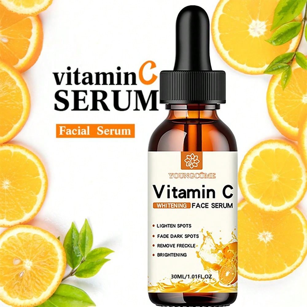 Vitamin C Facial Essence Contains Hyaluronic Acid Dark Spot Remover Moisturizing Repair
