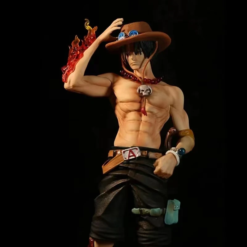 23cm Anime One Piece Figure Ace Action Figurine