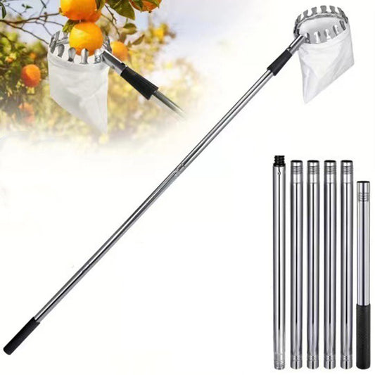 Stainless Steel Splicing Rod Fruit Picker