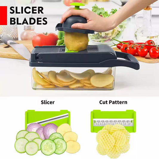 Portable Vegetable Cutter Shredder Multifunctional Slicer
