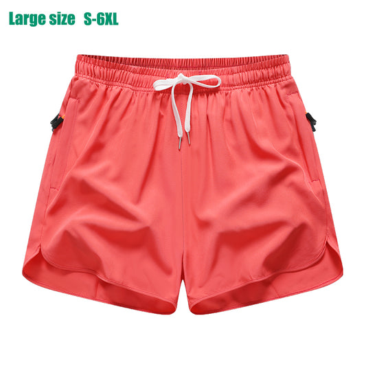 New Men's Sports Casual 3/4 Shorts With Ice Silk