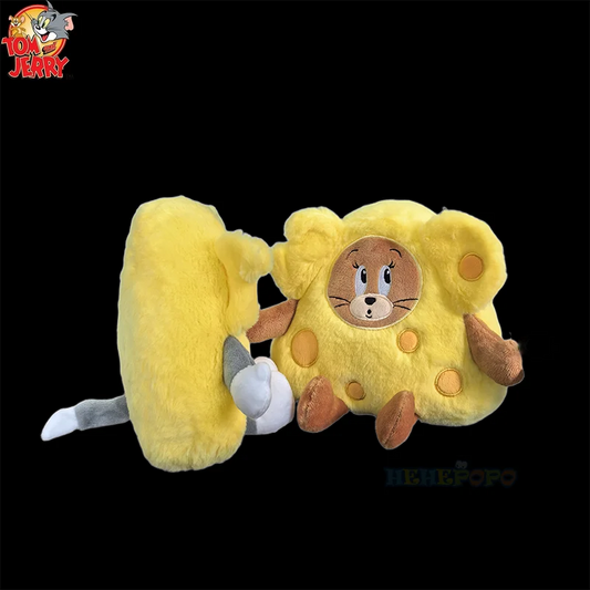 16cm Tom and Jerry Cute Cheese Plush Doll Soft Comfortable Peluche Toy