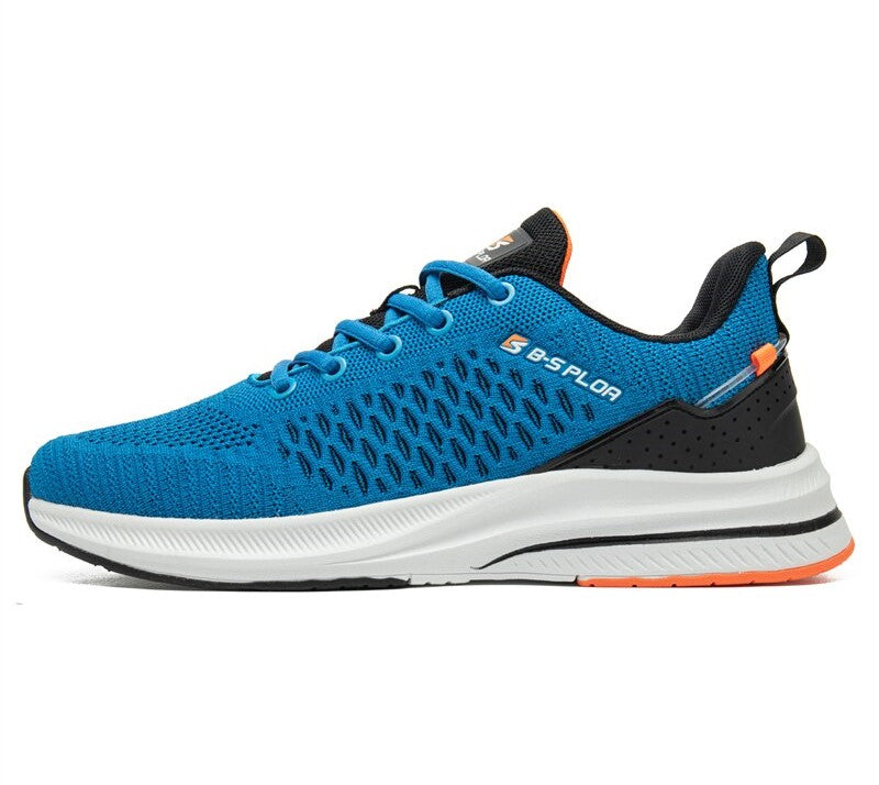Men Running Shoes Lightweight Sport Shoes Mesh Breathable Casual Sneakers