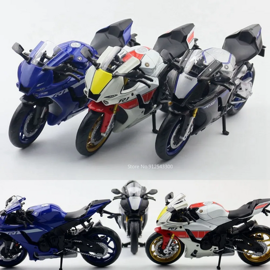 1/12 Scale Yamaha YZF-R1M Motorcycle Model Toy