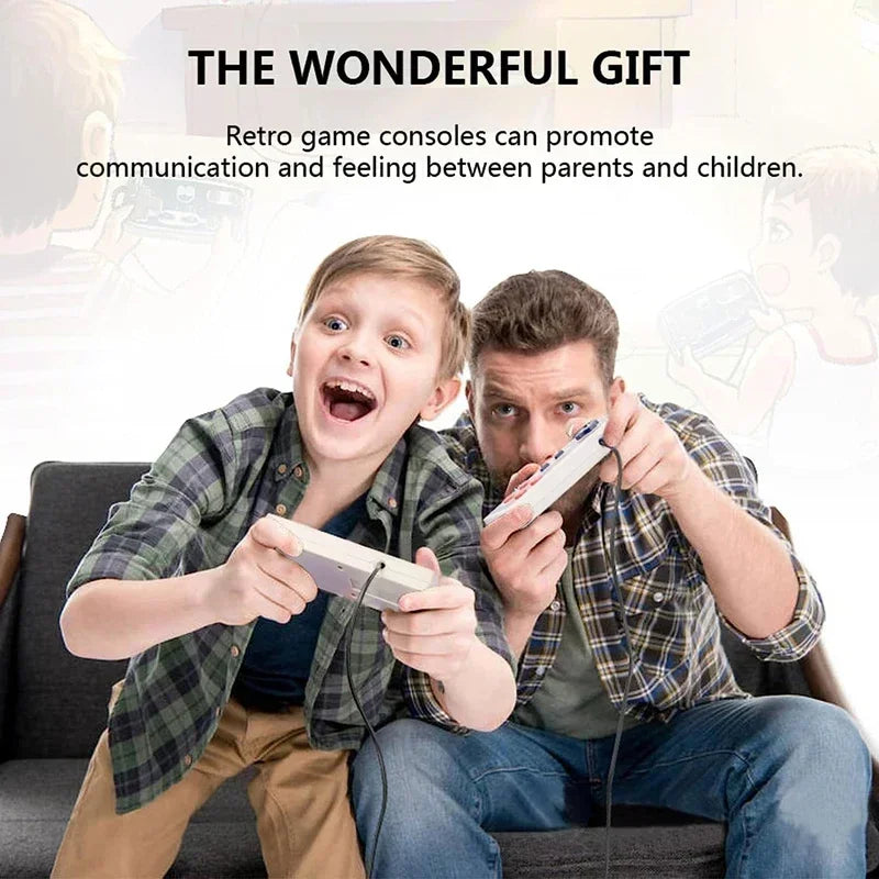 Mini TV Handheld Family Recreation Video Game Console AV